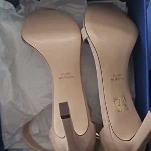 Stuart Weitzman Nude Strap  8.5